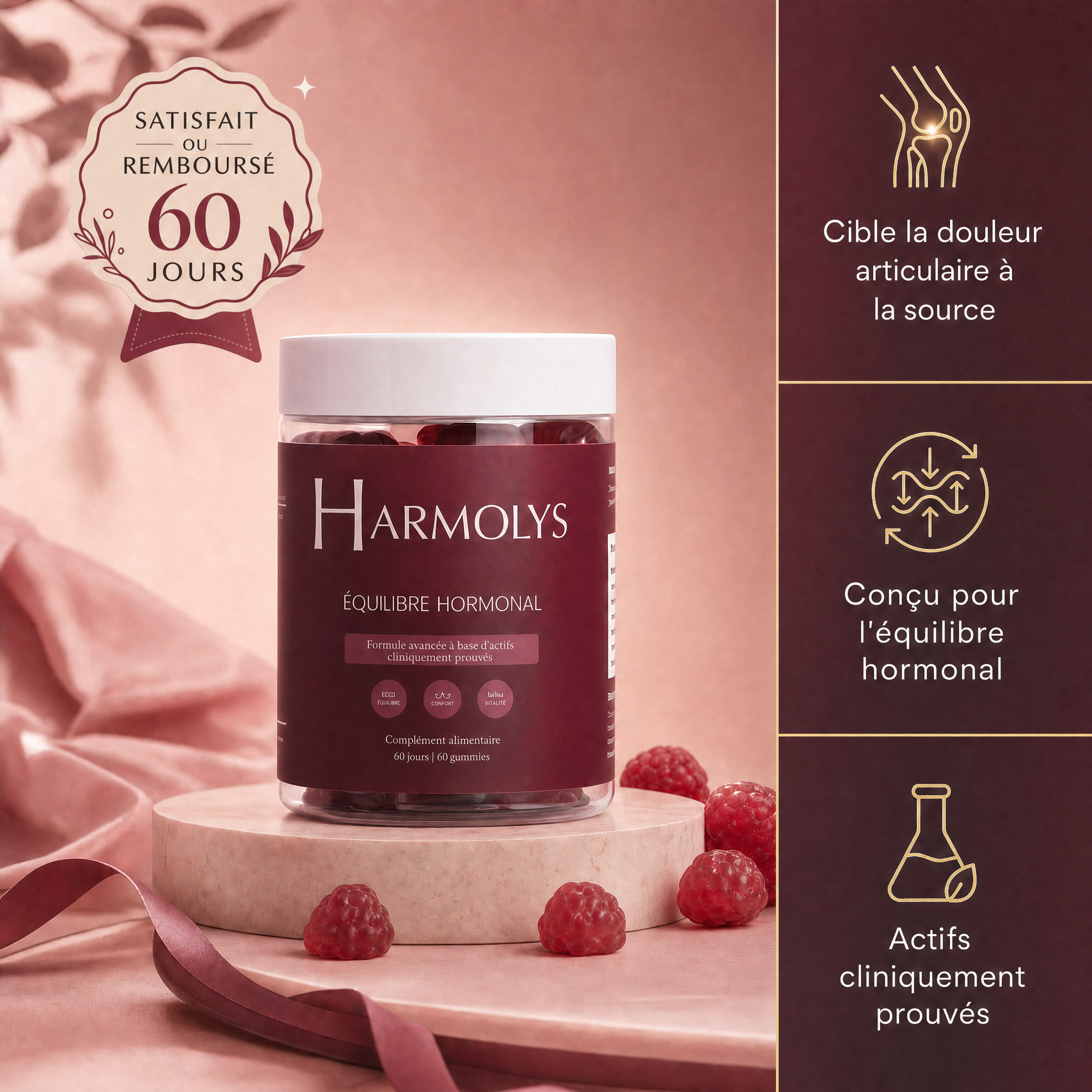 Harmolys - Confort Articulaire et Hormonale