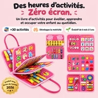 Busy board Montessori qui fait oublier les ÉCRANS (4 pages)